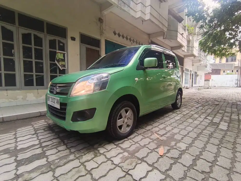 dijual cepat karimun wagon r GX 2014 pajak full kc film bgs ban baru