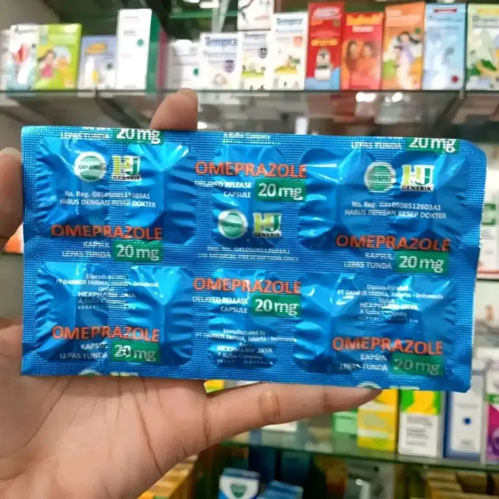 Omeprazole 20 mg Per Strip Expired 08 2027