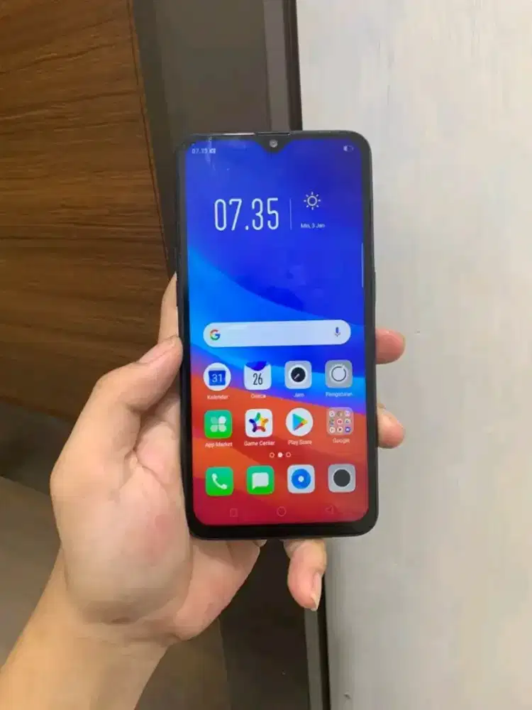 OPPO A5S HITAM RAM 3/32
