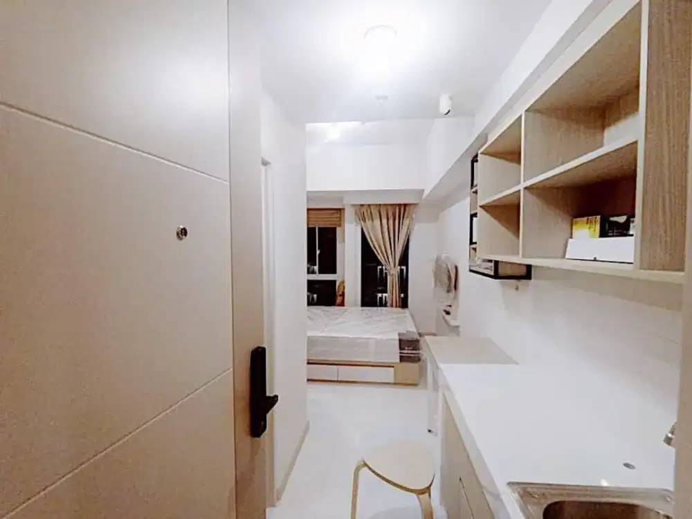 Dijual Apartemen Tokyo Riverside PIK 2, Tower Ginza, 21 m², Lantai 31, Full Furnished, Rp 300 Jt