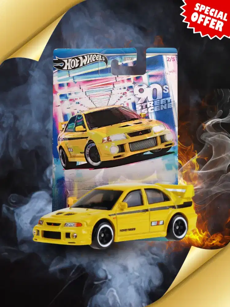 Hot Wheels Mitsubishi Lancer Evolution VI 90s Street Scene 2025