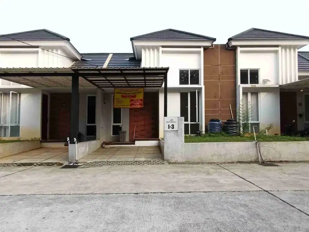 DISEWAKAN RUMAH CLUSTER HANYA 5 MENIT DARI KAMPUS IPB BOGOR