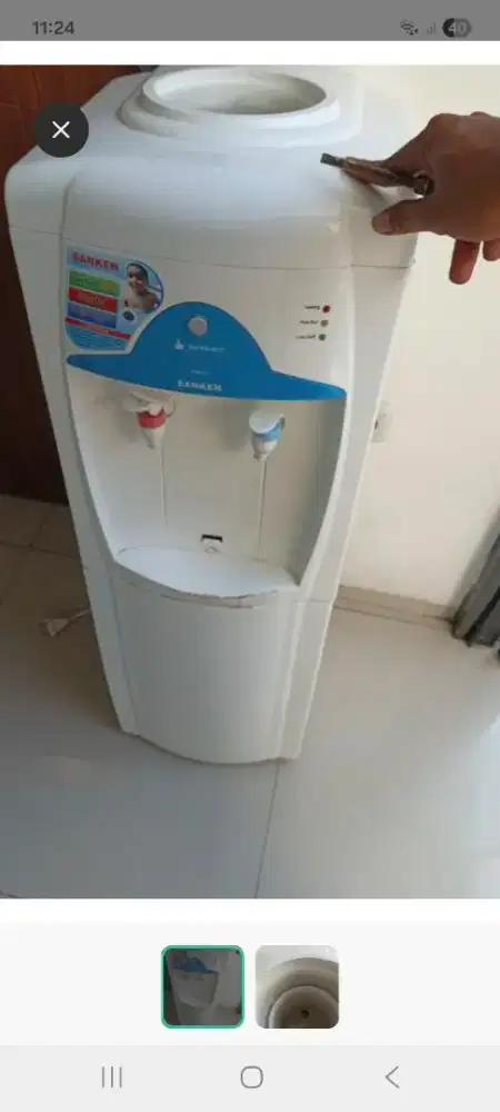 Dispenser sanken