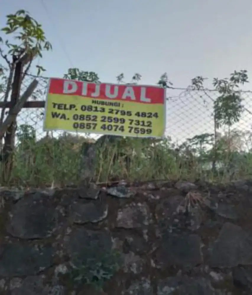 Dijual Tanah membawa hooky