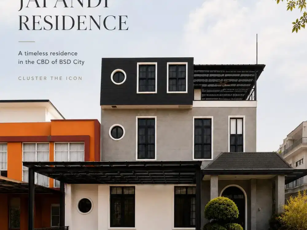A Modern Japandi Residence at ICON COSMO BSD CITY