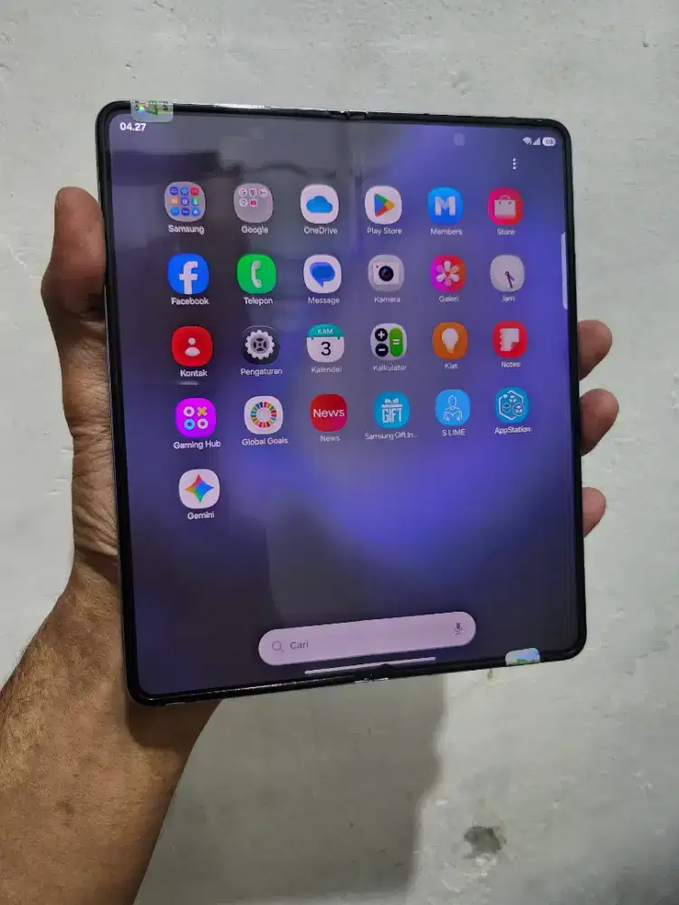 Samsung Z fold 5 ram 12/1TB lengkap murmer normal bgt
