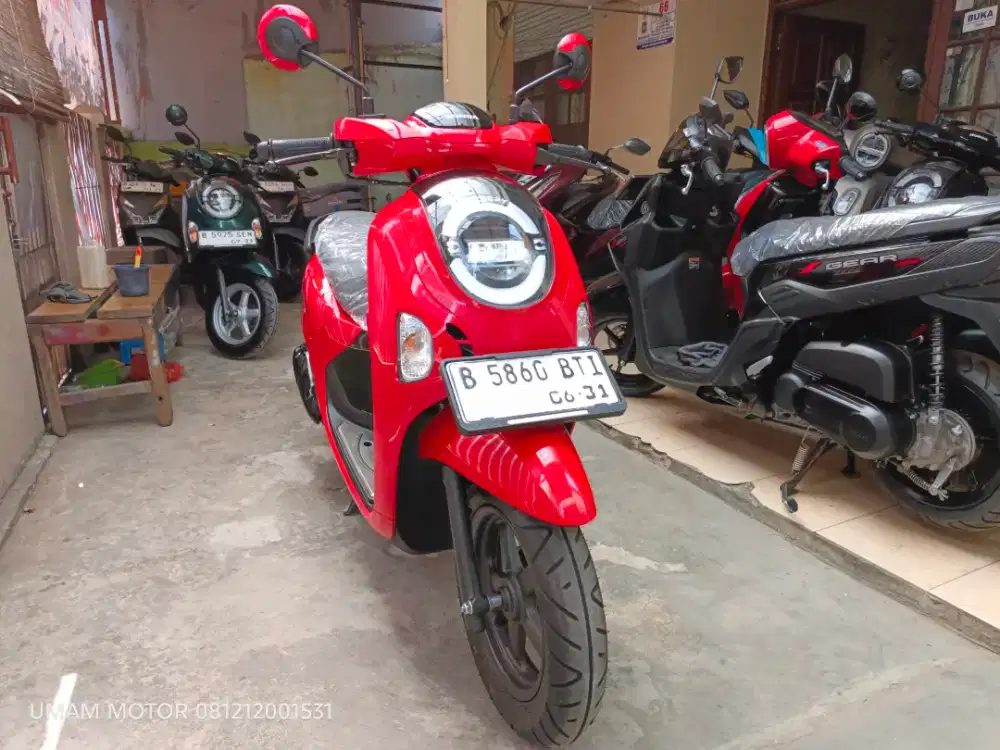 KM 1K HONDA SCOOPY FASHION 2026 BLN 6 BS TT 2024 DI CILEDUG HARGA PAS