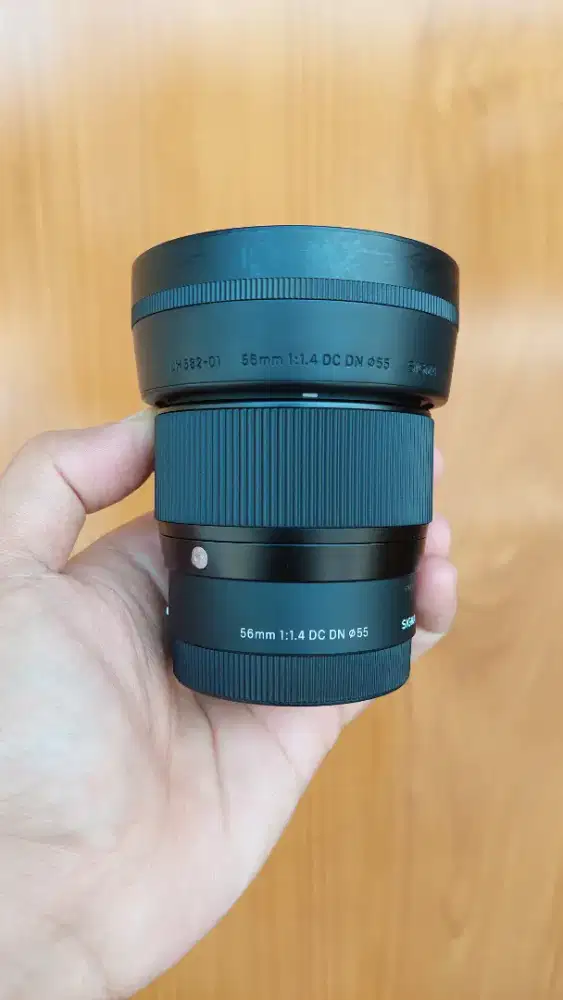 SIGMA 56MM F1.4 DC DN MULUS FULLSET