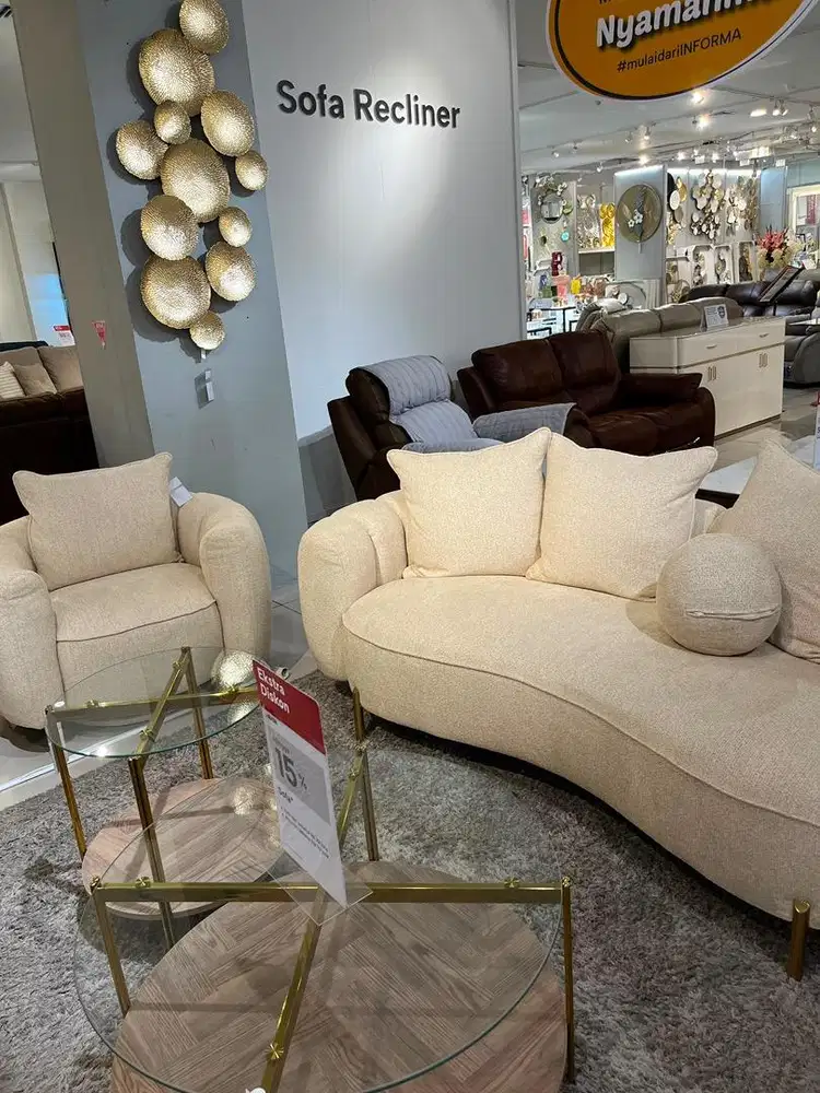 sofa informa white