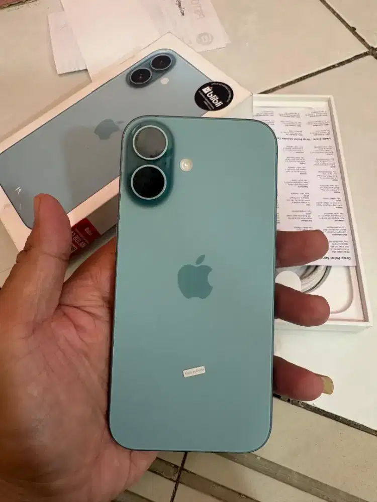 IPHONE 16 BASIC 128 IBOX GARANSI MEI 2027