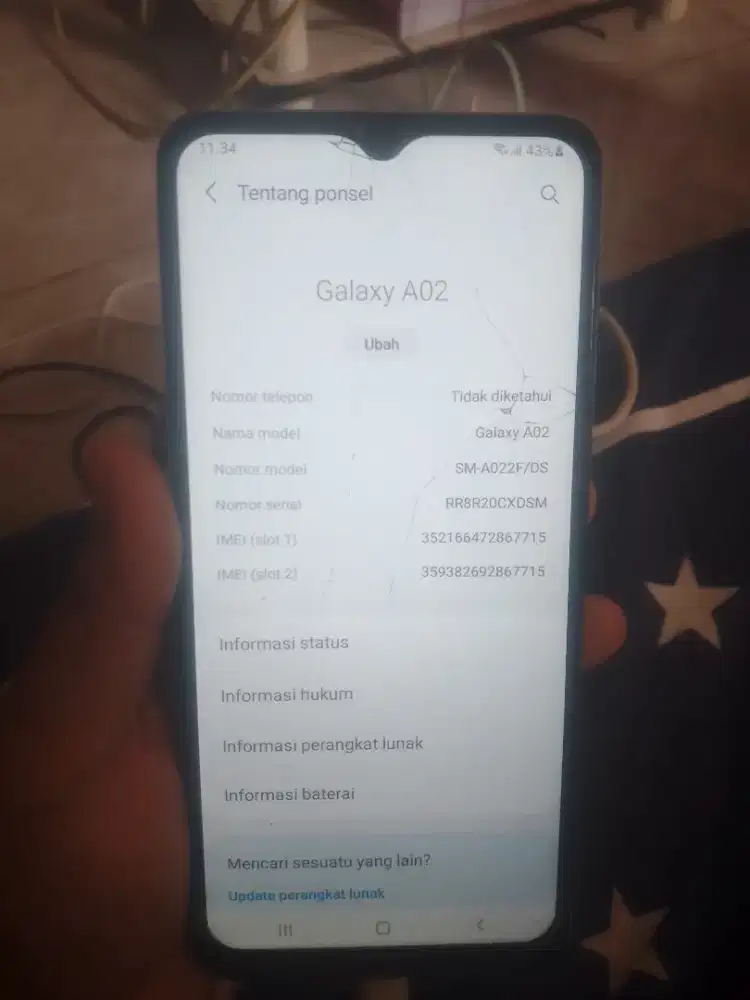 Jual samsung apa adanya