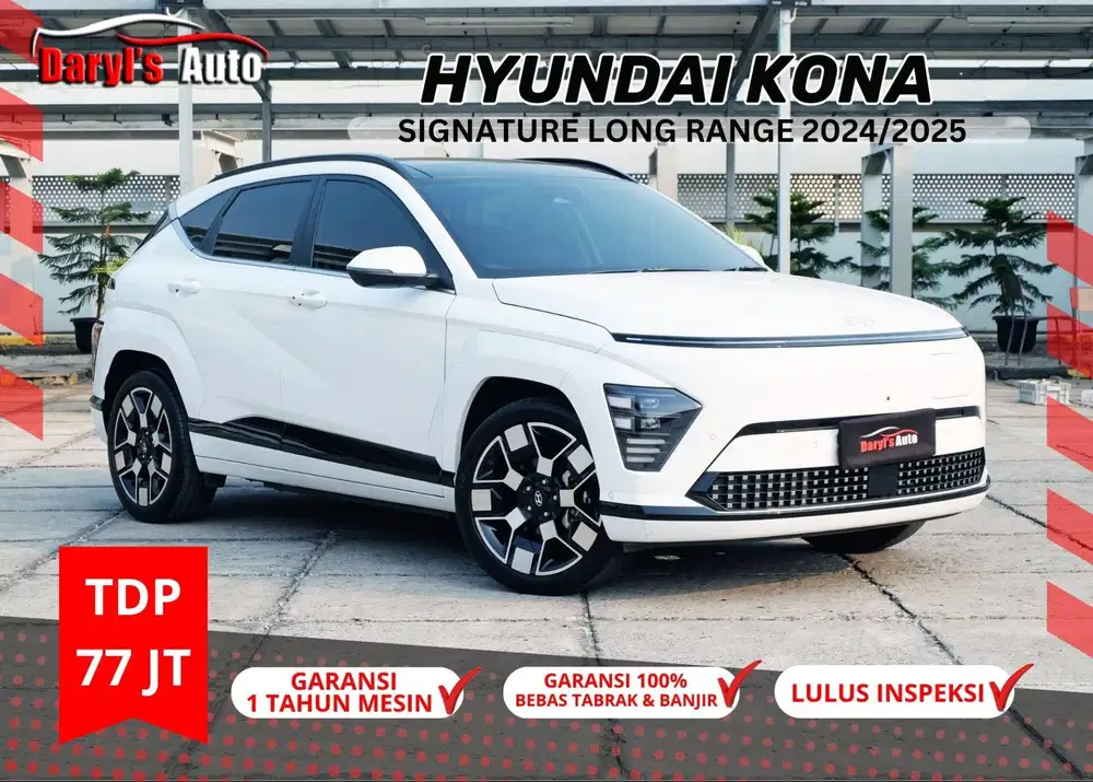 2025 Hyundai Kona SIGNATURE LONG RANGE EV listrik tdp 77jt