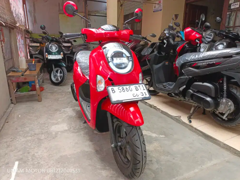 KM 1K HONDA SCOOPY FASHION 2026 BLN 6 BS TT 2024 DI CILEDUG HARGA PAS