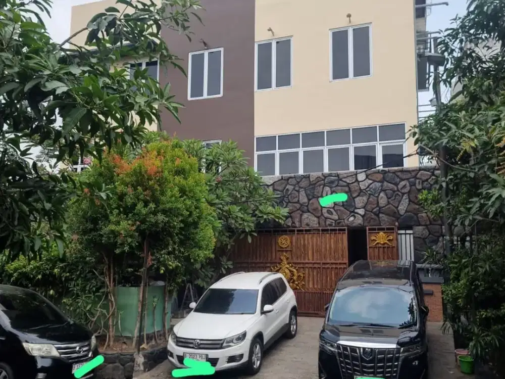 Rumah Hook 5 Lantai Komplek Area Kemayoran Jakarta Pusat
