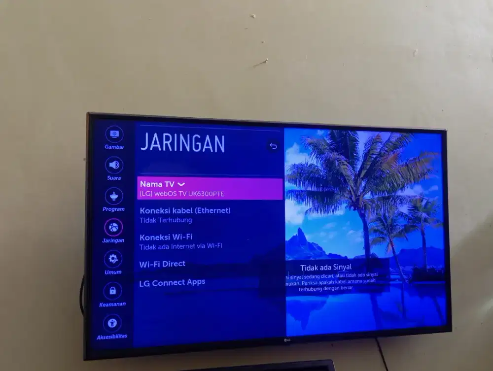 SMART TV LG 43 INCH BEKAS NO CACAT