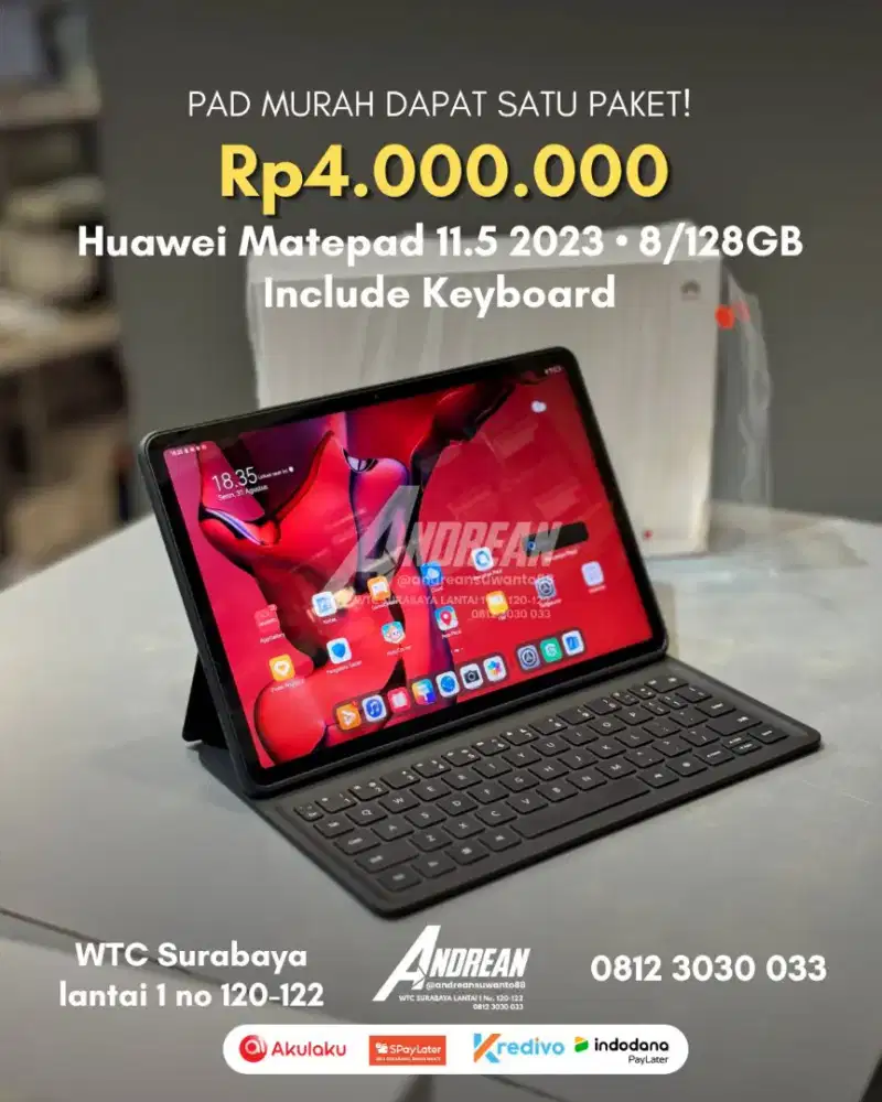 Huawei MatePad 11.5 second Include keyboard