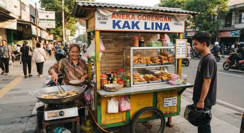 Gorengan ( Masak + Jaga )