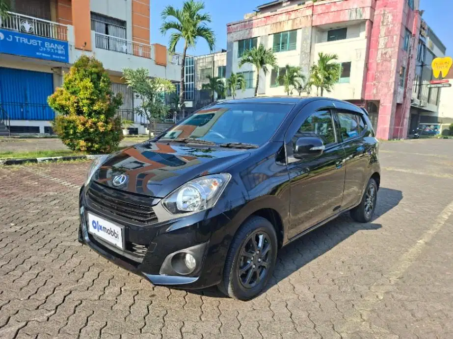 Garansi 1 Th - Daihatsu Ayla 1.0 X Bensin-AT 2021 Hitam