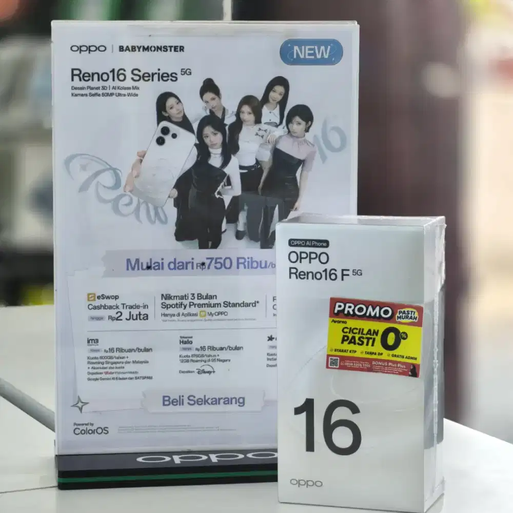 Promo Oppo Reno 16 pro 5G
