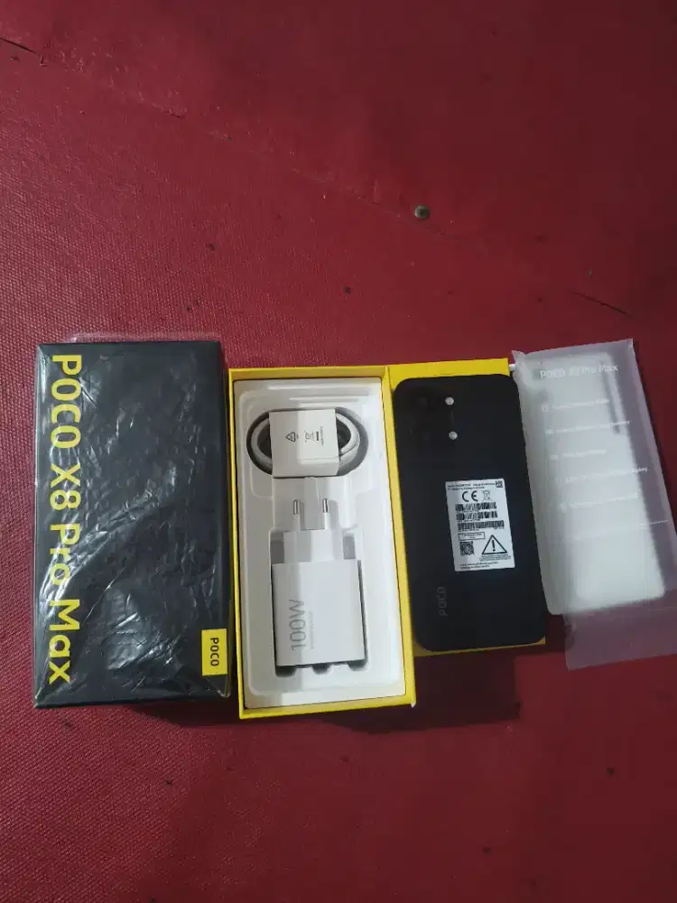 Poco x8 pro max 12/512 new open box