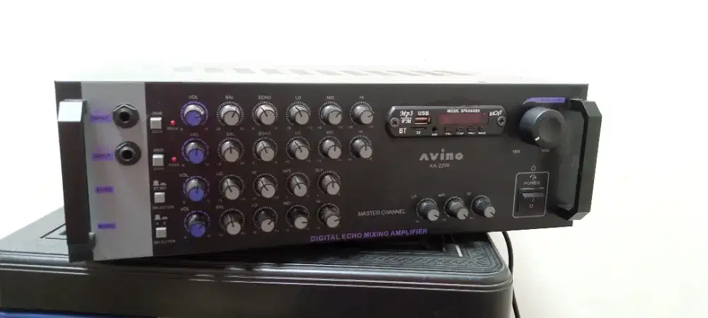 Amplifier Bluetooth Karoke