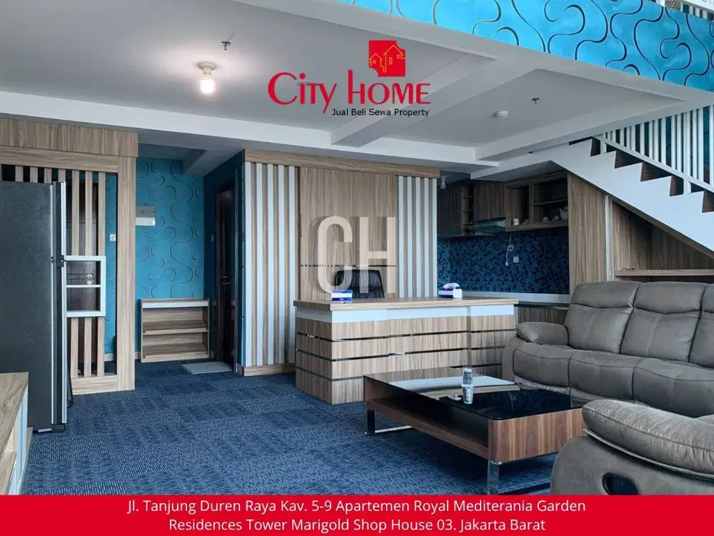 Dijual Cepat Office Full Furnished di Neo Soho - Tipe Ebony