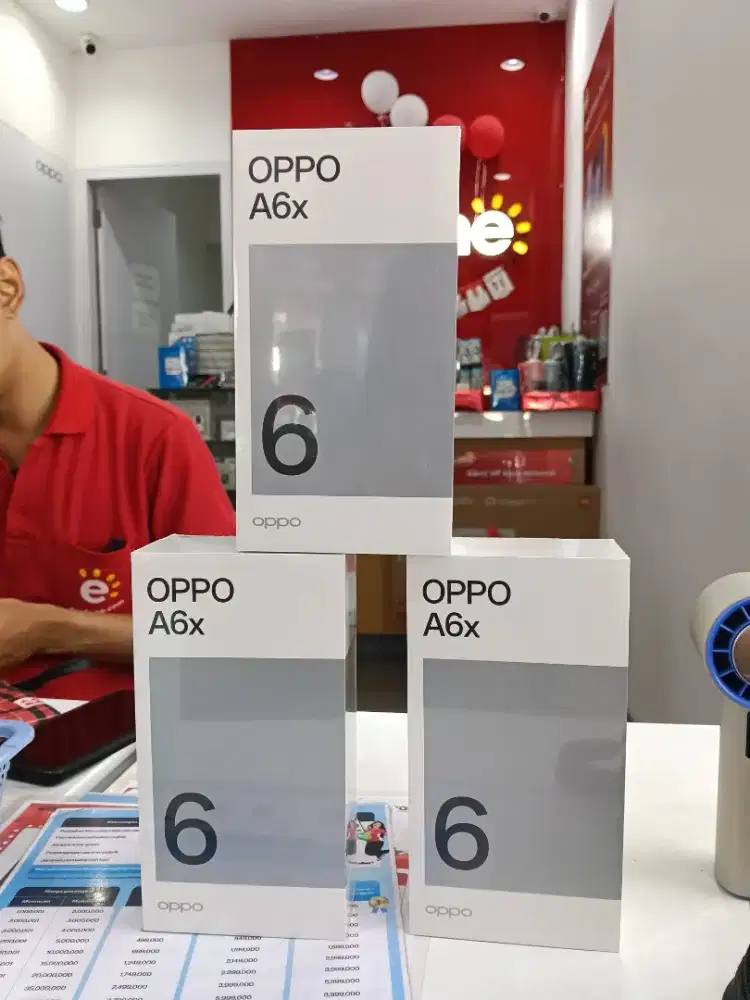 OPPO a6x 8/128 angsuran 300rb an