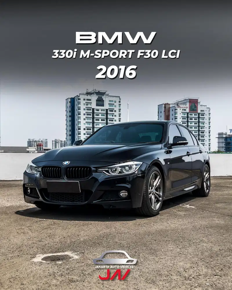 BMW 330i M-SPORT F30 LCI 2016 / LOW ODO / LIKE NEW / MINT CONDITION