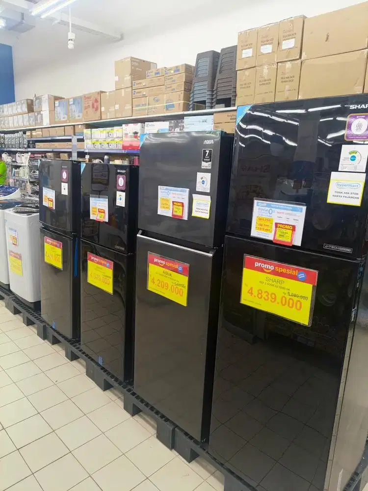 KREDIT KULKAS BISA , SYARAT HANYA KTP
