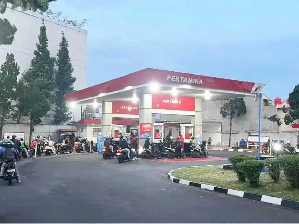 Dijual SPBU Aktif Selalu Ramai Di Cikutra Pahlawan Kota Bandung