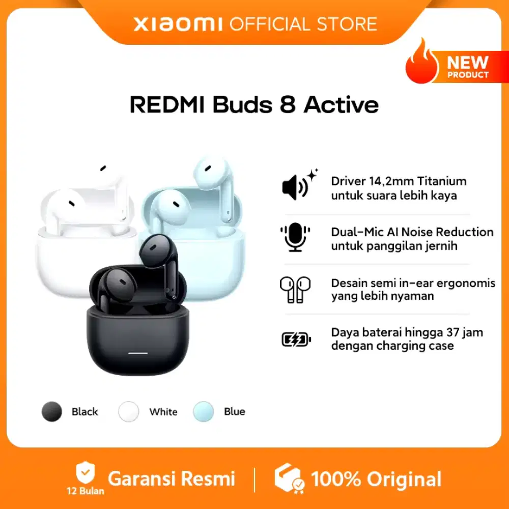 Tws Xiaomi Redmi Buds 8 active