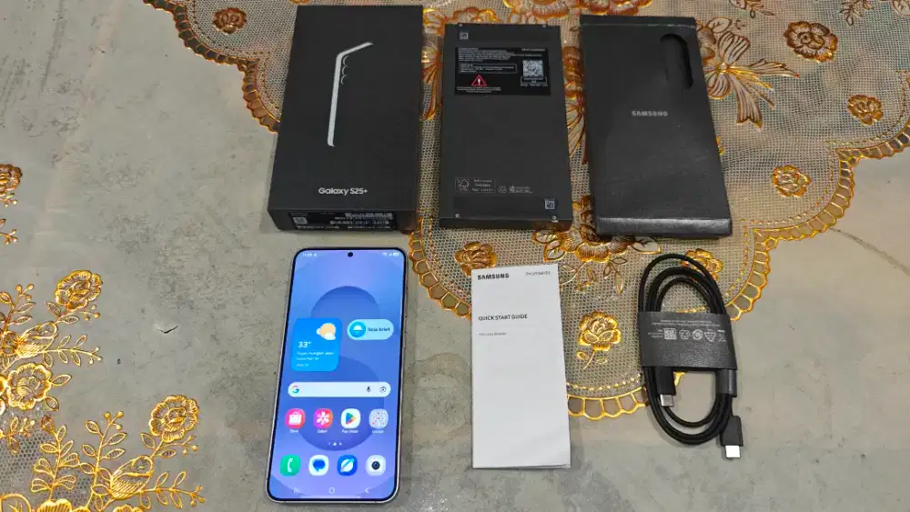 Samsung S25+ S25 Plus 12/256gb Fullset Ex Resmi Bkan s26 fe ultra