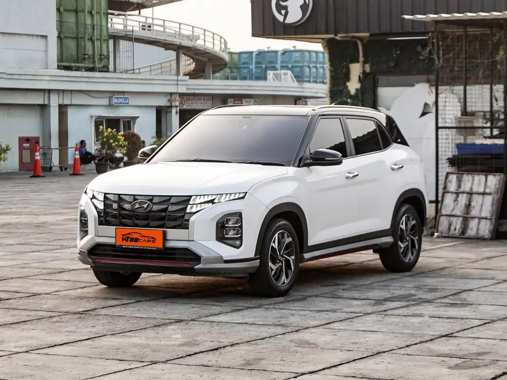 Hyundai Creta Prime Matic 2023 putih genap