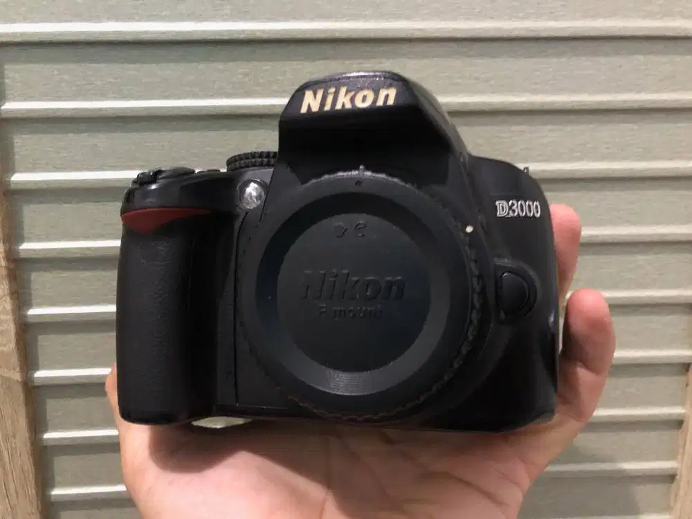 Nikon D3000 Bodi Aja Ada Minus Baca Deskripsi Jos