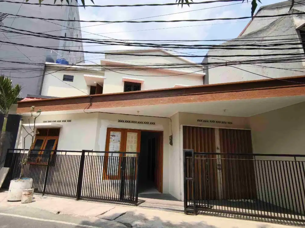 RUMAH BARU RENOVASI DI RAWA SELATAN, PANGKAL ASEM, JAKARTA PUSAT