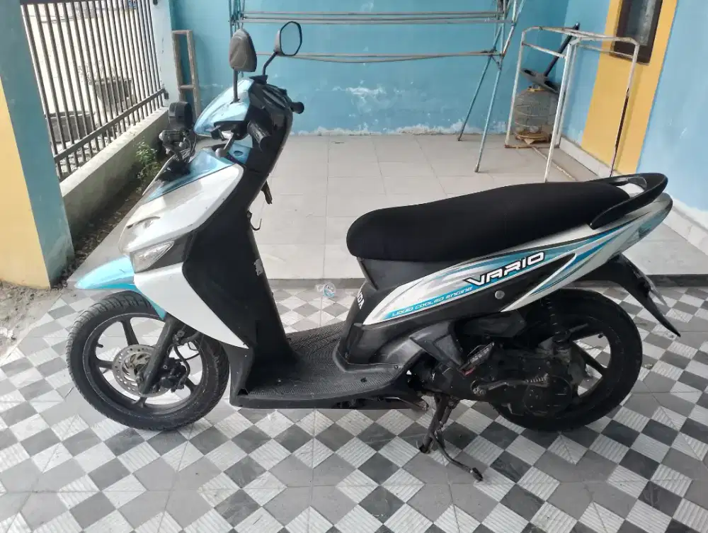 Honda Vario 110 cc tahun 2012 karbu, plat BE kotamadya PAJAK HIDUP
