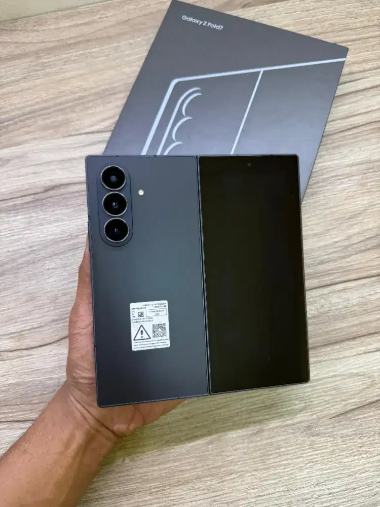 Samsung Z Fold 7 12/512GB Resmi sein