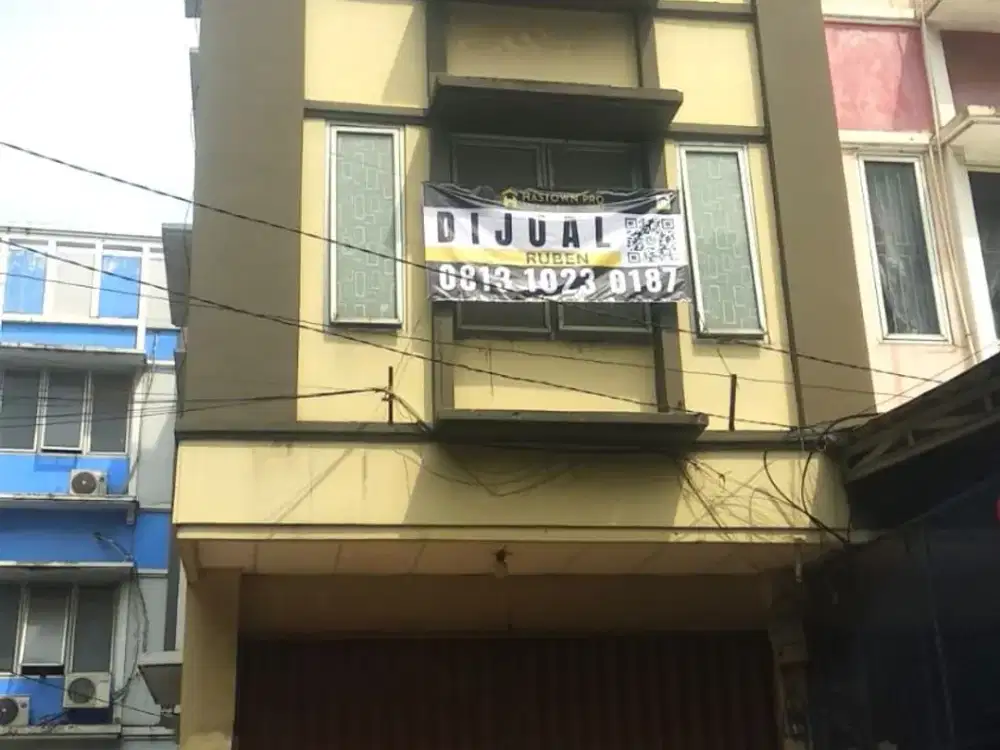 Ruko Cilenggang BSD di pusat BSD City hadap jalan raya