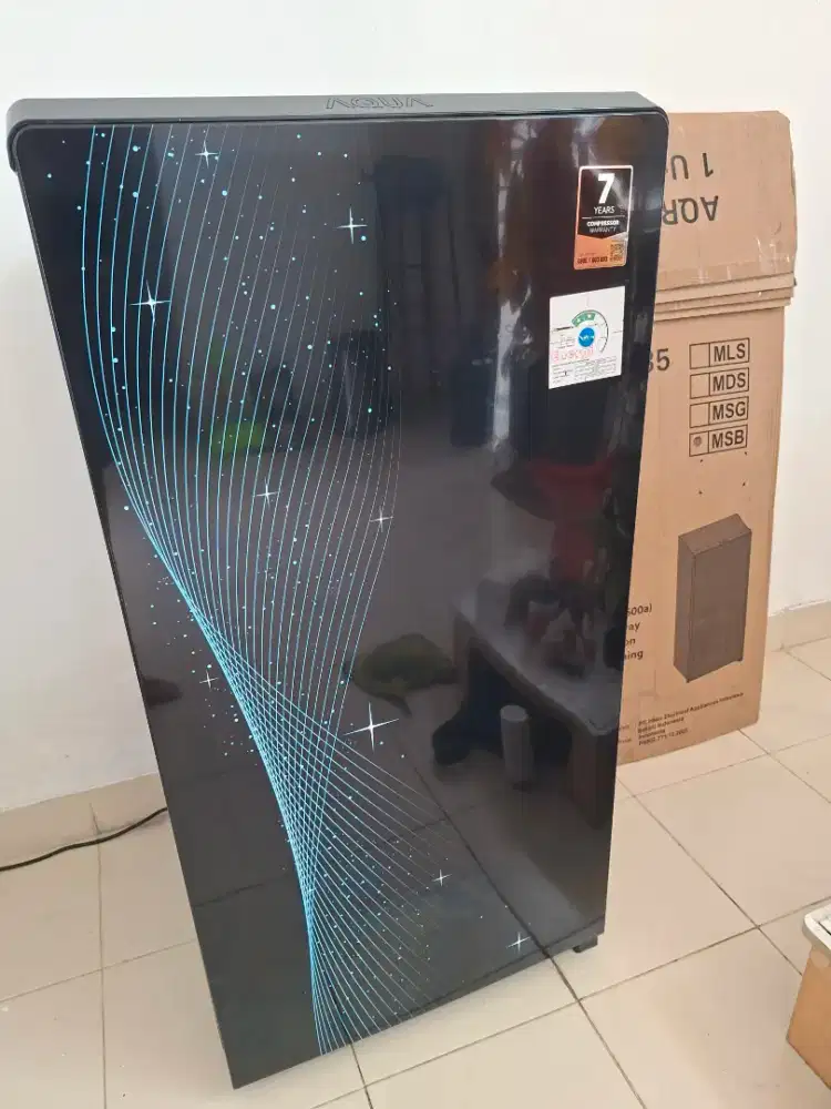 Kulkas 1 pintu Aqua D-185 Like new