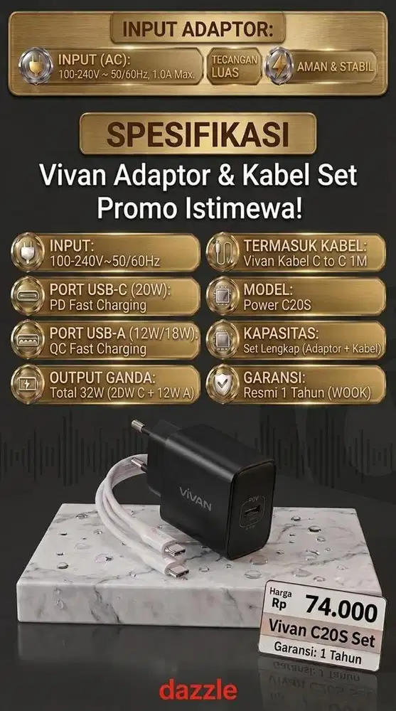 TC Vivan Power C20S