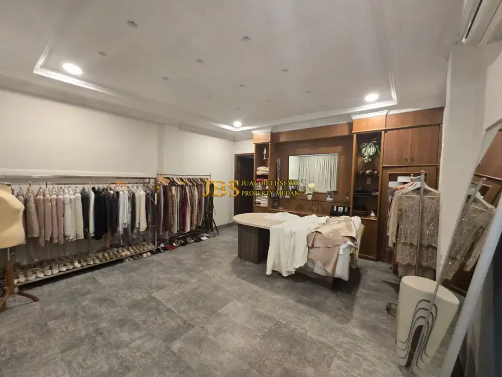 Ruko Hook Siap Huni Dijual di Jalan M.H Thamrin Simpang Jalan Ansari - Medan