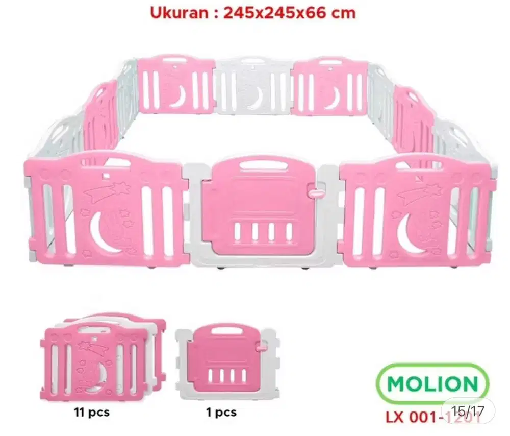MILION SET PAGAR BABY/ANAK MAINAN