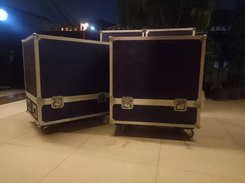 HARDCASE SPEAKER SUB WOOFER ( TINGGI 74  X PANJANG 75  X LEBAR 57 CM)