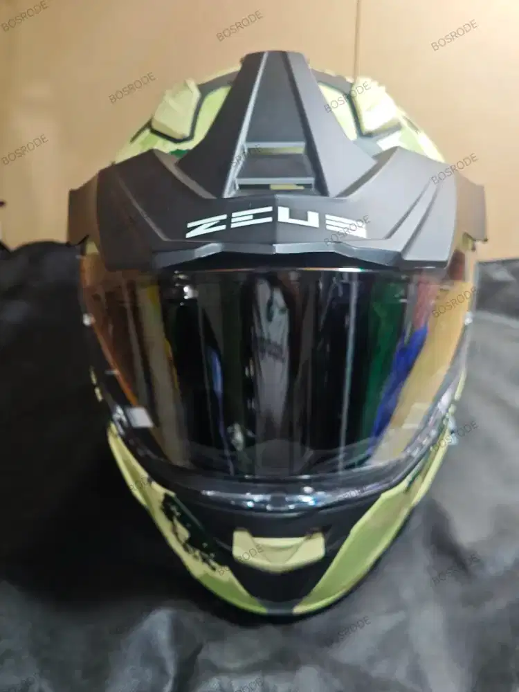 HELM ZEUS ZS913 SUPER MOTO MATT KHAKI BF6
