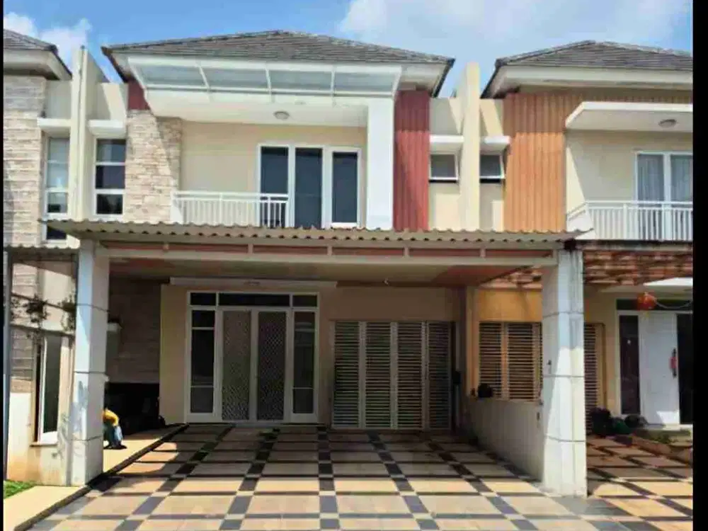 termurah rumah semi furnish cluster magnolia sumarecon bekasi