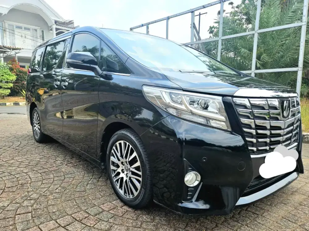 Toyota Alphard 2016 Bensin