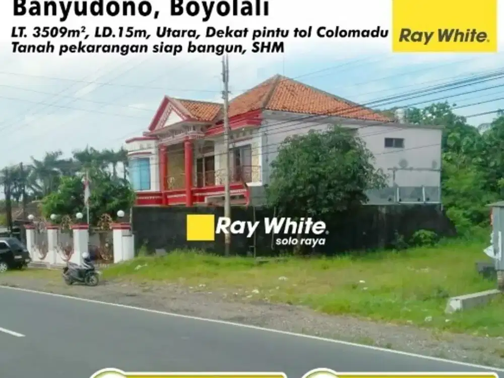 Dijual Tanah Banyudono, Boyolali