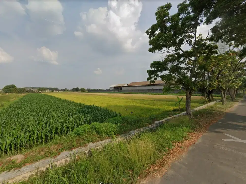 Dijual Tanah 5Ha Zona Industri Ceper, Klaten