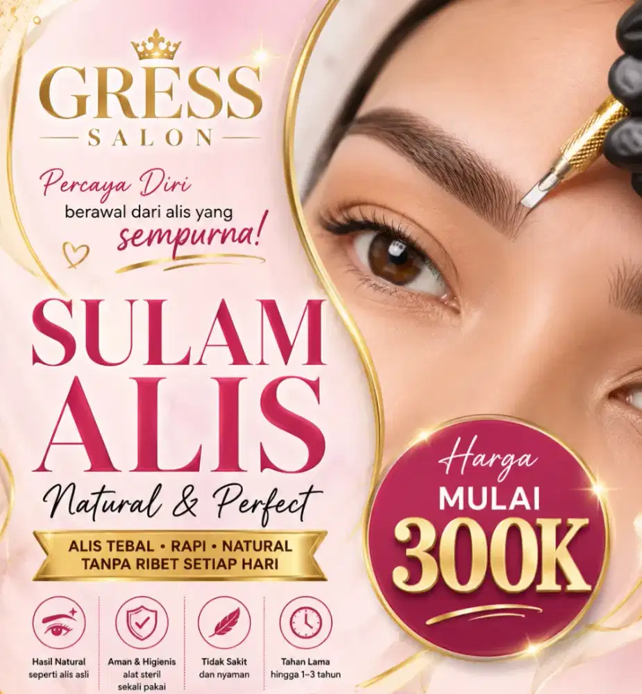 Sulam Alis Natural
