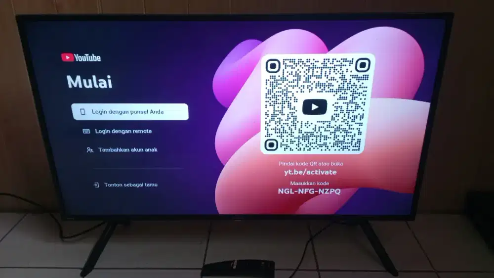 Tv led Sharp android digital 42inchi likenew